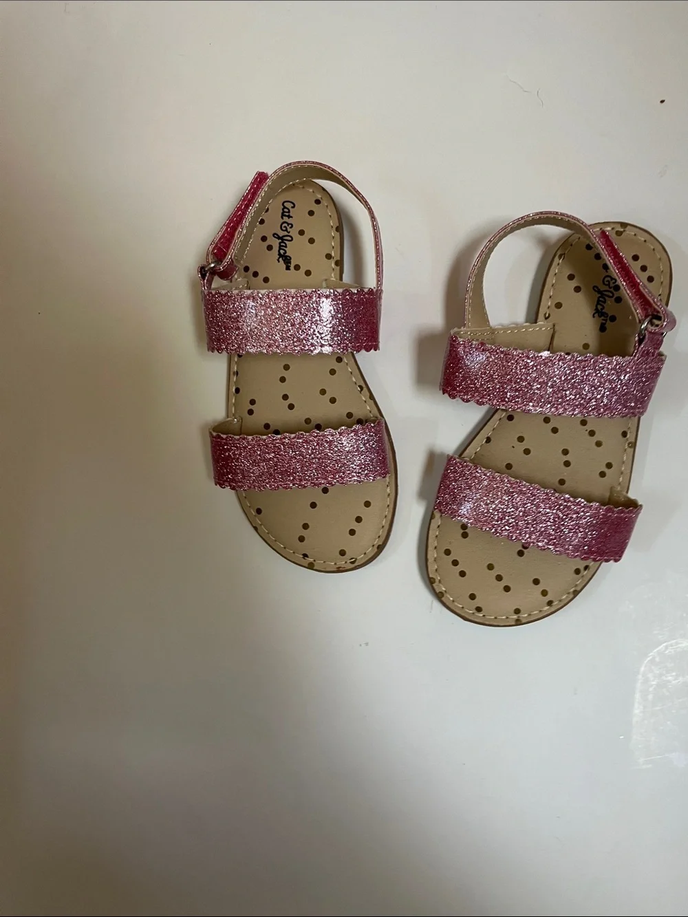 Kids Teal & Pink Active Sandals with Iridescent Straps